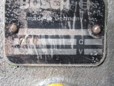 Einspritpumpe Bosch