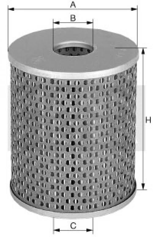 Mann Filter: Mann & Hummel Filterelement / H 15 222/2