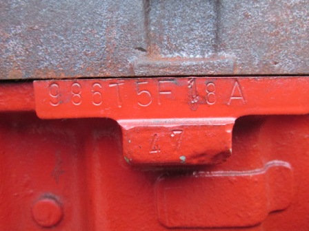 Ford 986T5F 18A Gebrauchter Gas Motor